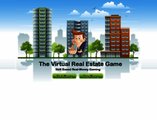 virtualrealestategame.com screenshot