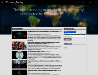 virtualreality.trendolizer.com screenshot