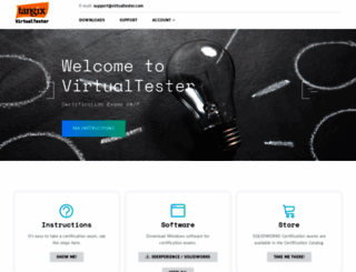 virtualtester.com screenshot