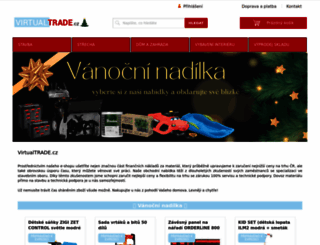 virtualtrade.cz screenshot