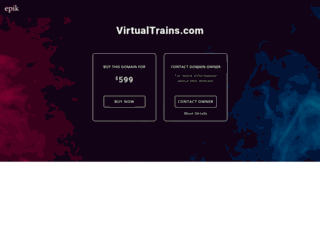 virtualtrains.com screenshot