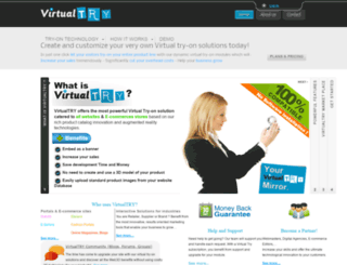 virtualtry.com screenshot