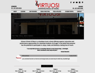 virtuosi.com.au screenshot