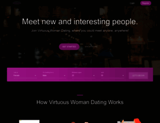 virtuouswomandating.com screenshot