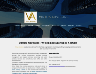 virtusmalta.com screenshot