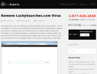 virus-experts.com screenshot