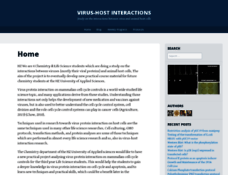 virushostinteractions.wordpress.com screenshot