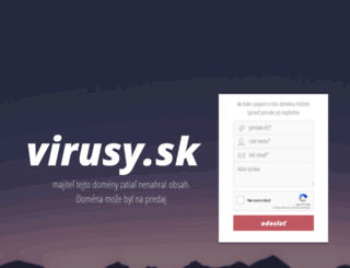 virusy.sk screenshot
