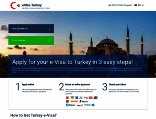 visa-for-turkey.com screenshot
