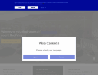 visa.ca screenshot