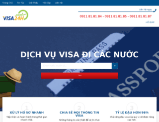 visa24h.com screenshot