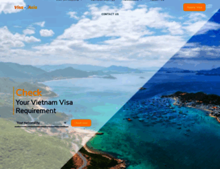 visa2asia.com screenshot