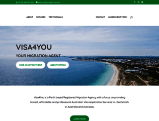 visa4you.com.au screenshot