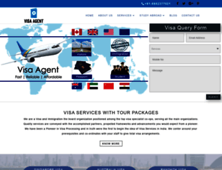 visaagent.in screenshot