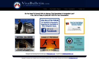 visabulletin.com screenshot