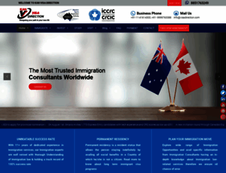 visadirection.com screenshot