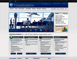 visaenterprise.com screenshot