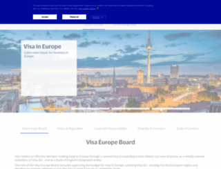 visaeurope.com screenshot