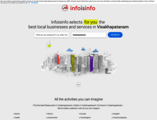 visakhapatnam.infoisinfo.co.in screenshot