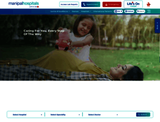 visakhapatnam.manipalhospitals.com screenshot