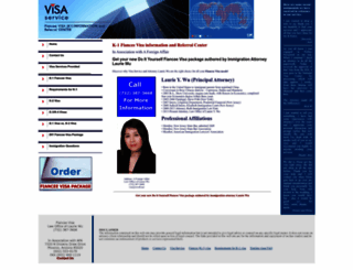 visaservice.com screenshot
