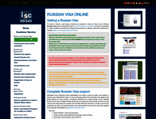 visatorussia.com screenshot