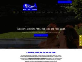 viscountpoolseast.com screenshot