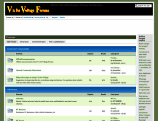 visforvoltage.org screenshot