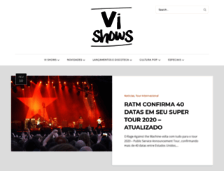 vishows.com.br screenshot