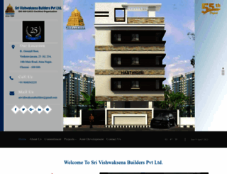 vishwaksena.com screenshot