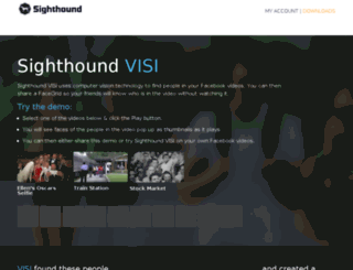 visi.sighthound.com screenshot
