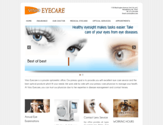visioeyecare.com screenshot
