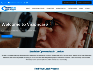 vision-care.co.uk screenshot