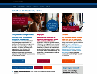 vision2learn.com screenshot