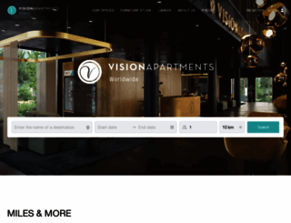 visionapartments.com screenshot