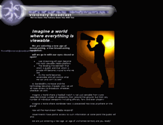 visionarybroadcast.co.uk screenshot