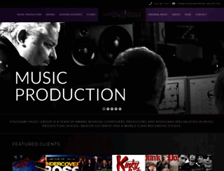 visionarymusicgroup.com screenshot