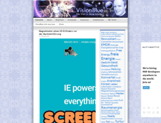 visionblue.wordpress.com screenshot