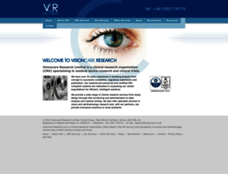 visioncareresearch.com screenshot