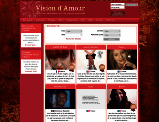 visiondamour.com screenshot