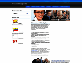 visiondigitec.webnode.es screenshot