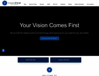 visionfirsteyecenter.com screenshot