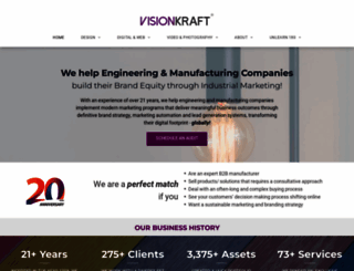 visionkraft.com screenshot