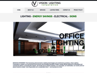 visionlightingcorp.com screenshot