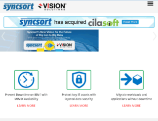 visionsolutions.com screenshot