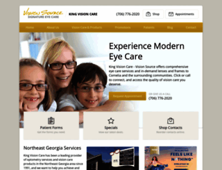 visionsource-kingvisioncare.com screenshot