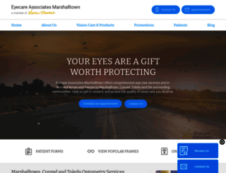 visionsource-marshalltowneyecare.com screenshot