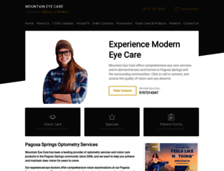 visionsource-mountaineyecare.com screenshot