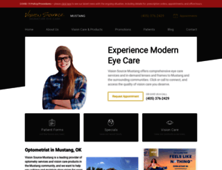 visionsource-mustang.com screenshot
