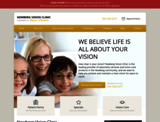 visionsource-newbergvisionclinic.com screenshot